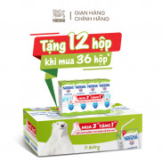 Thùng 48 hộp Sữa Nestlé Gấu ít đường 48x180ml